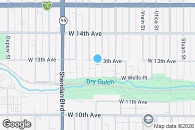 Map image of the property - 1285 Xavier St