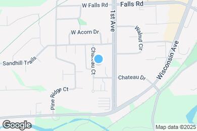 Map image of the property - 2076 Chateau Ct