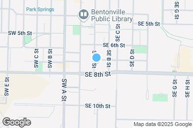 Map image of the property - 707 SE A St
