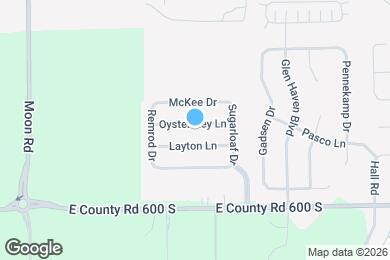Map image of the property - 6429 Oyster Key Ln