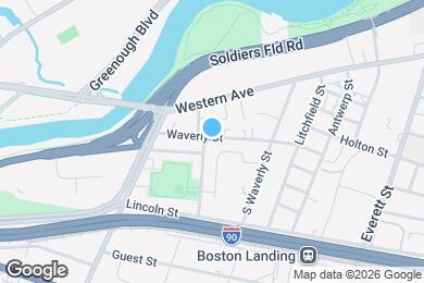 Map image of the property - 29 Waverly St