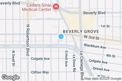 Map image of the property - 320 S Sherbourne Dr