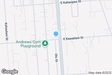 Map image of the property - 43 E Kawailani St