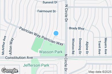 Map image of the property - 2111 Clarkson Dr