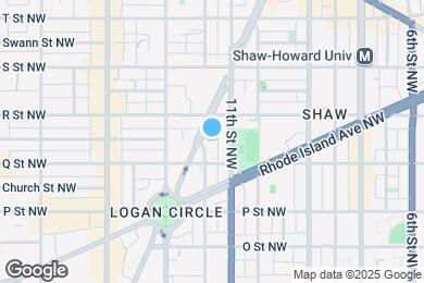 Map image of the property - 1619 12th St NW