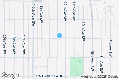 Map image of the property - 8102 13th Ave SW