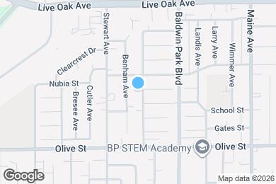 Map image of the property - 4919 La Rica Ave