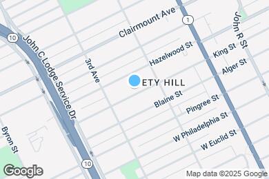 Map image of the property - 664 Gladstone Ave