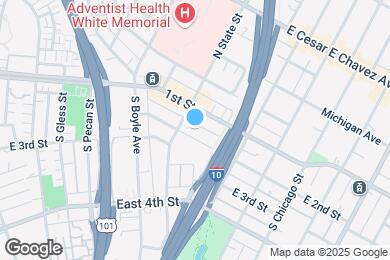 Map image of the property - 1917 E 2nd St