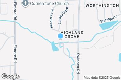 Map image of the property - 852 Parham Cir