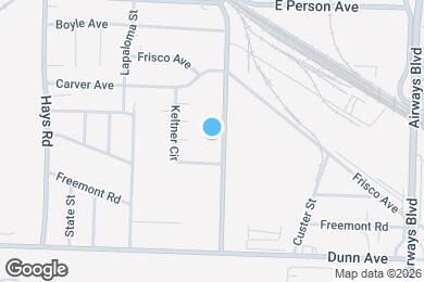 Map image of the property - 1831 Castalia St