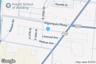 Map image of the property - 3340 Penway Ave