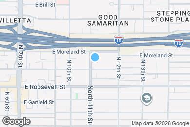 Map image of the property - 1109 North 11th St
