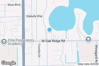 Map image of the property - 955 W Oak Ridge Rd