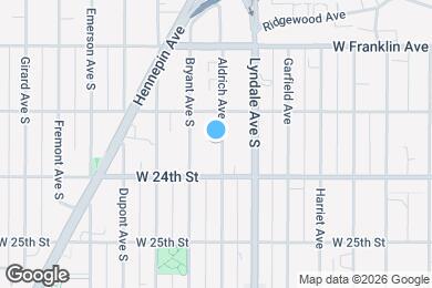 Map image of the property - 2300 Aldrich
