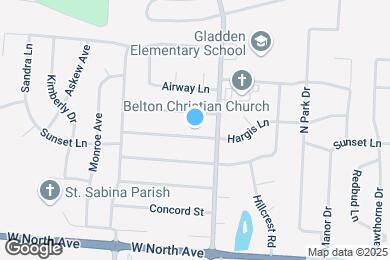 Map image of the property - 506 Hargis Ln