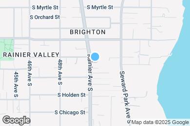 Map image of the property - 7408 Rainier Avenue South