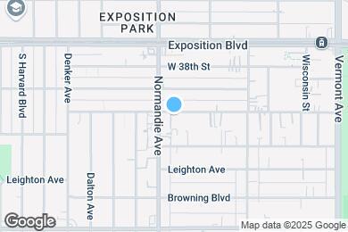 Map image of the property - 1270 W 39th St