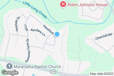 Map image of the property - 3040 Hereford Ln