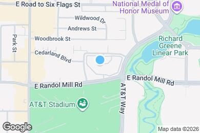 Map image of the property - 1249 Enclave Cir