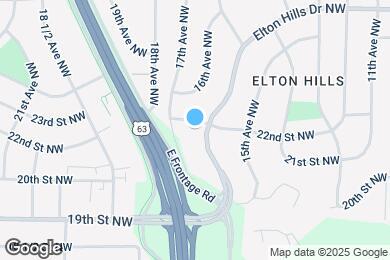 Map image of the property - 1610 22nd St NW