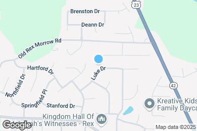 Map image of the property - 2654 Luke Dr