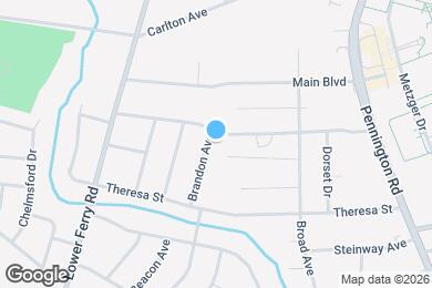 Map image of the property - 24 Brandon Ave