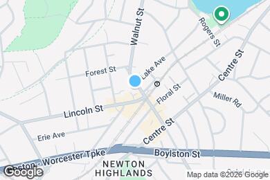 Map image of the property - 1151 Walnut St
