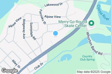 Map image of the property - 1893 Rainbow Dr