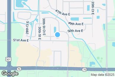 Map image of the property - 3116 50th Ave Dr E