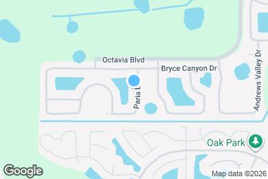 Map image of the property - 2220 Paria Ln