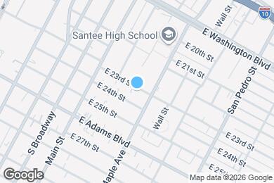 Map image of the property - 240 E 23rd St
