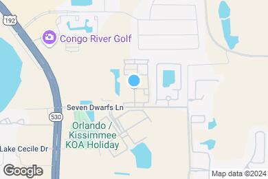 Map image of the property - Dream Kissimmee