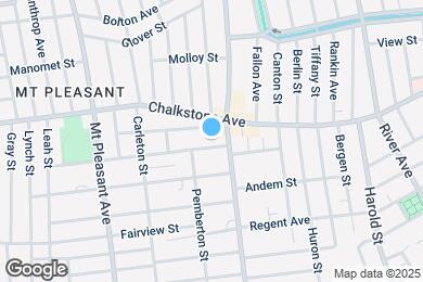 Map image of the property - 15 Roanoke St