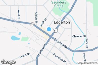 Map image of the property - 14 W Fulton St