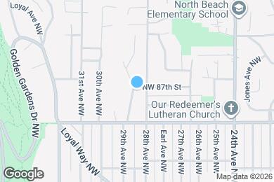 Map image of the property - 2811 NW 87th St