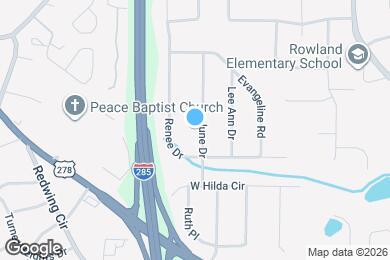 Map image of the property - 1283 June Dr