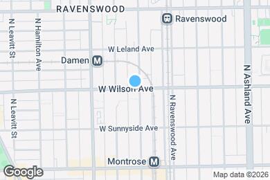 Map image of the property - 1907 W Wilson Ave