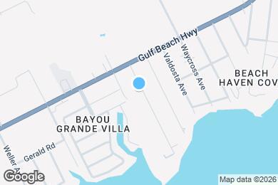 Map image of the property - 2453 Gulf Breeze Ave