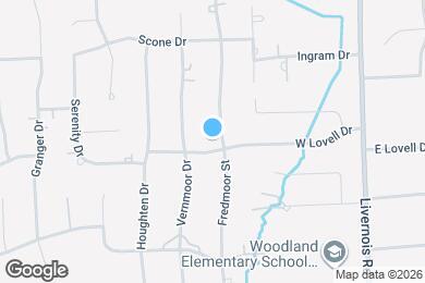Map image of the property - 6805 Fredmoor St