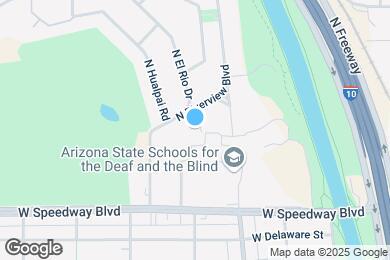 Map image of the property - 1311 N Gila St