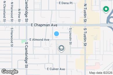 Map image of the property - 1243 E Almond Ave