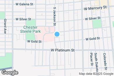 Map image of the property - 432 S Jackson St