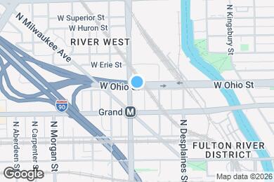 Map image of the property - 525 N Halsted St