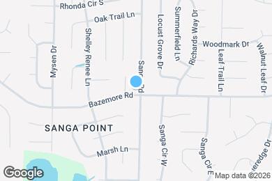 Map image of the property - 8720 Bazemore Rd