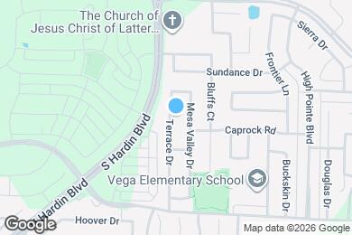 Map image of the property - 2812 Terrace Dr