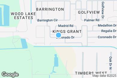 Map image of the property - 1095 Coronado Dr