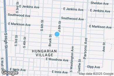 Map image of the property - 1617 S 8th St