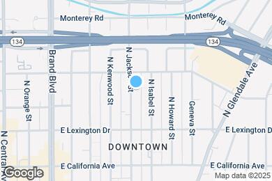 Map image of the property - 522 N Jackson St