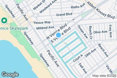 Map image of the property - 310 S Venice Blvd